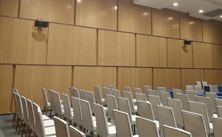 安徽滁州會議室槽木吸音板聲學(xué)工程