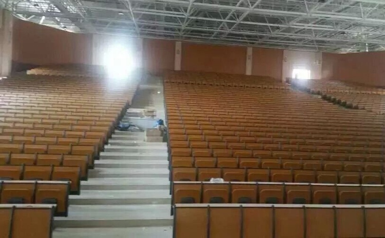 湖南湘西大禮堂報(bào)告廳a級(jí)玻鎂吸音板聲學(xué)工程-1